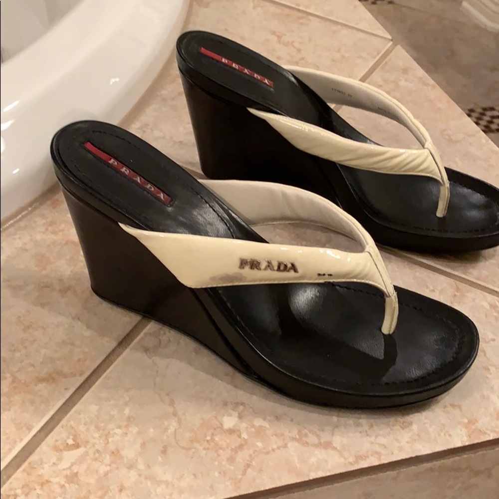 Womens Prada Sandals/ wedges